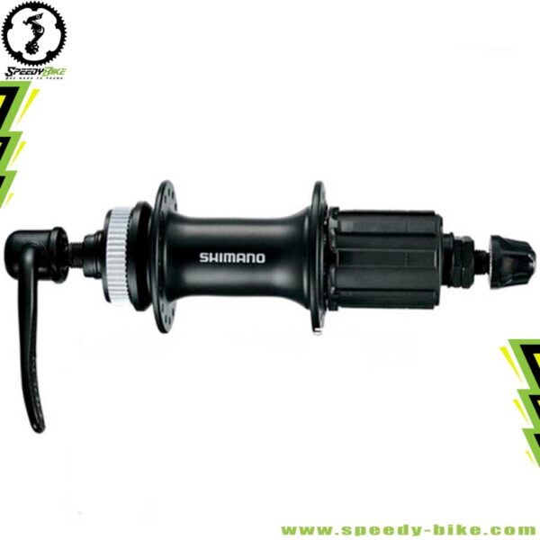 Manzana Shimano Altus Fh-Rm35 32h 8/9/10v C/Lock Black Posterior