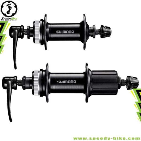 Manzanas Shimano Tourney Fh-Tx505 32h 8/9/10v C/Look 166mm Par Black