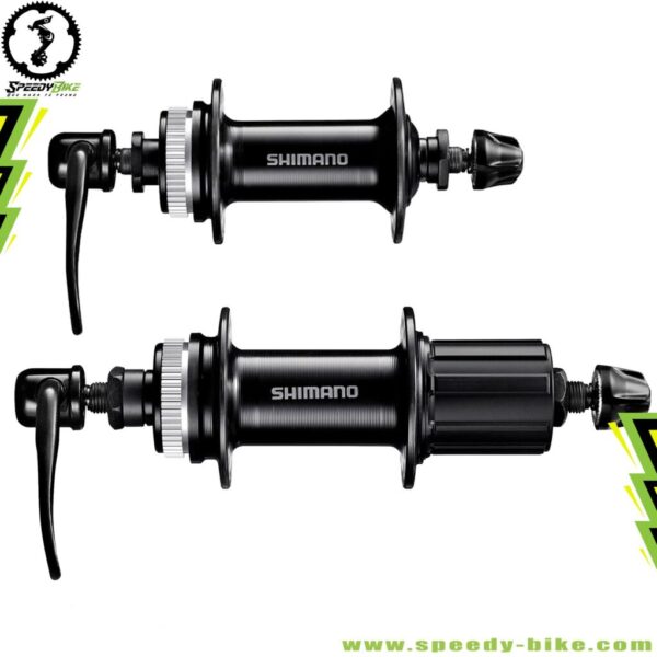 Manzanas Shimano Tourney Fh-Tx505 36h 8/9/10v C/Look 166mm Par Black