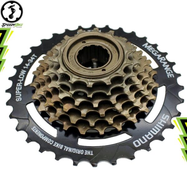 Pacha Mtb Shimano Freewheel 7v Mf-Tz500-7 14-34t Rosca Megaranger