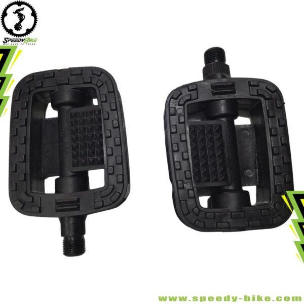 Pedales Mtb Plastico Ocean Negro