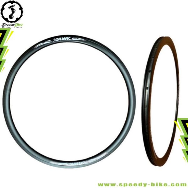 Rin 26 Hawk Sw-14sr 36h Alum F/Disco Negro