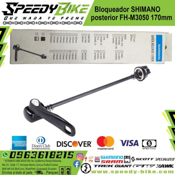 Bloqueador Shimano Posterior Fh-M3050 170mm