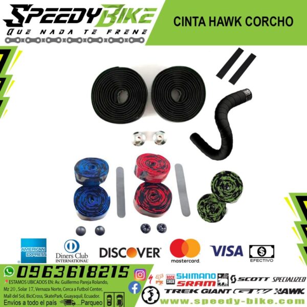 Cinta Hawk Corcho Rojo