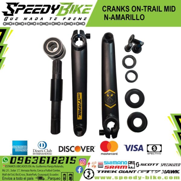 Cranks On-Trail Mid N/Amarillo