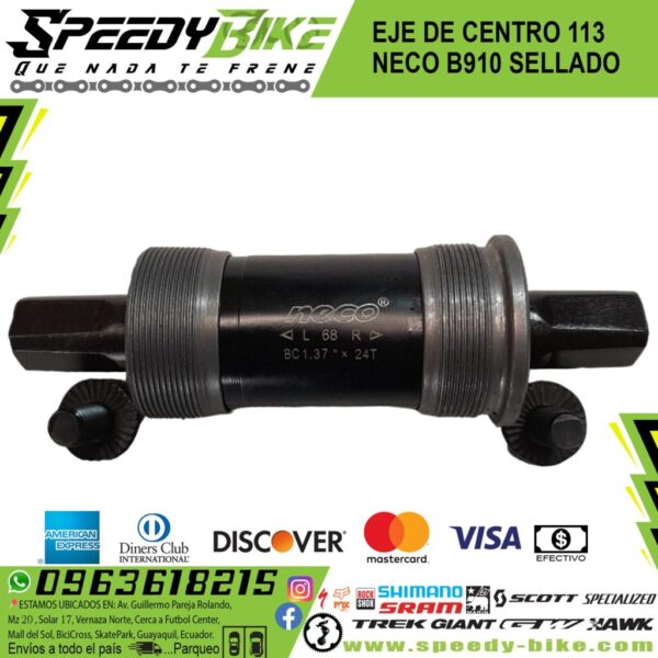 Eje De Centro 113 Neco B910 Sellado