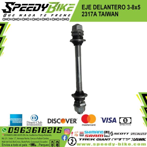 Eje Delantero 3/8x5 2317a Taiwan