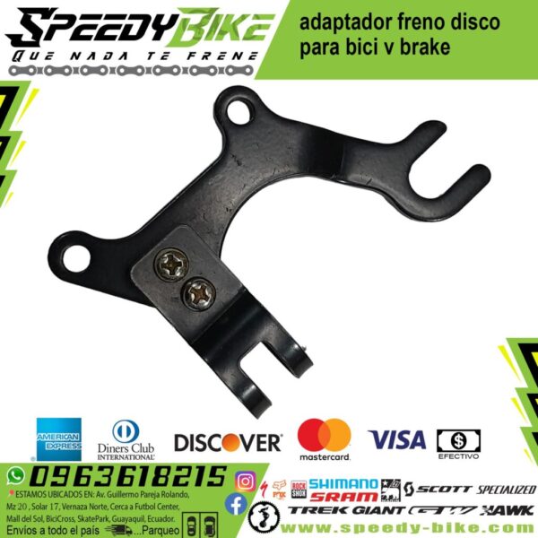Adaptador Freno Disco Para Bici V Brake