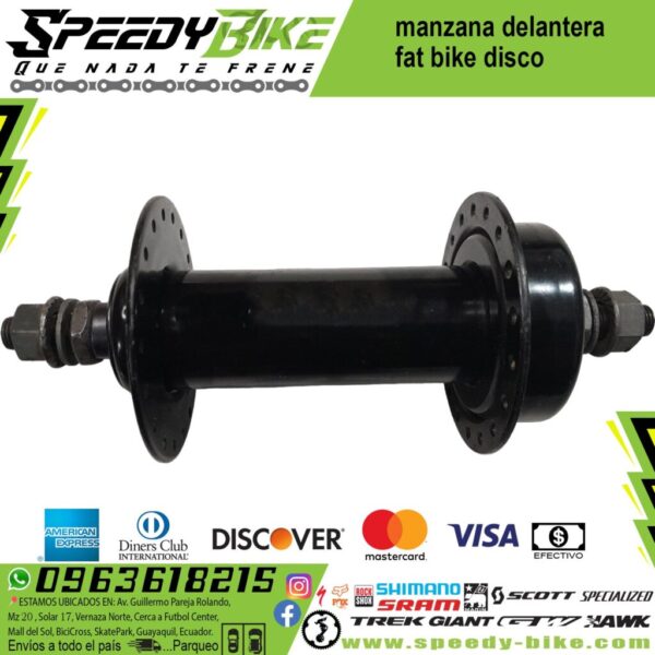 Manzana Delantera Fat Bike Disco