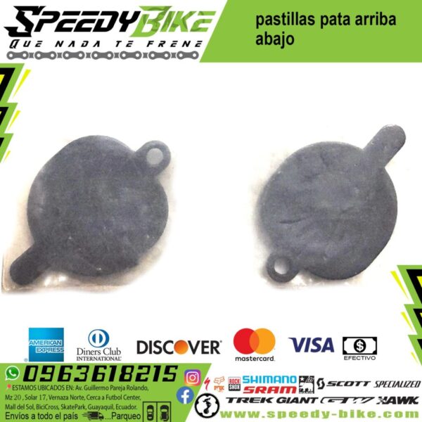 Pastillas Pata Arriba Abajo