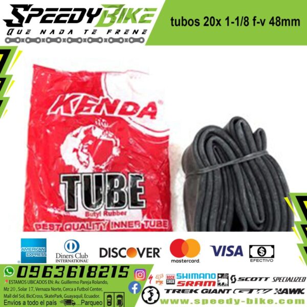 Tubos 20x 1/8 F/V