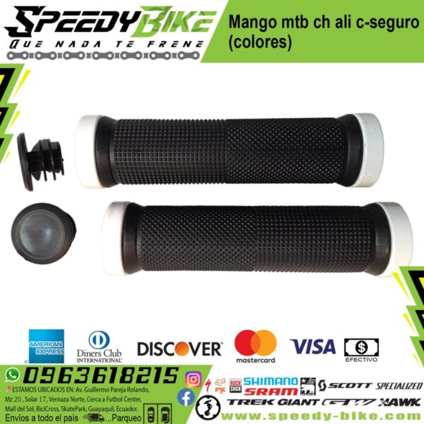 Mango Mtb Ch Ali C/Seguro Negro (Colores)