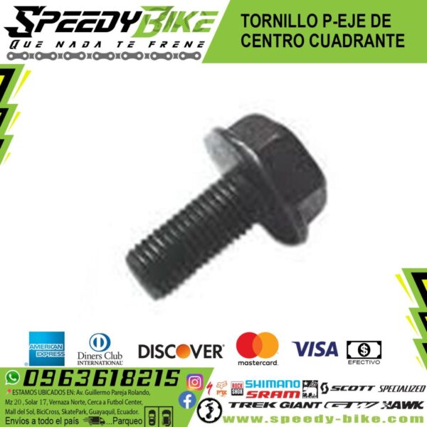 Tornillo P/Eje De Centro Cuadrante