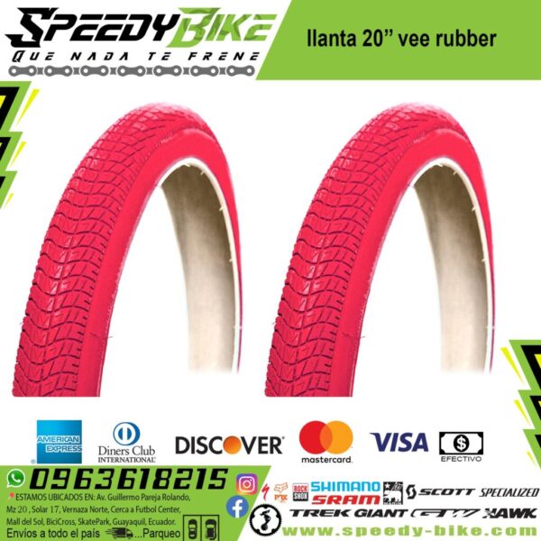 Llanta 20'' Vee Rubber
